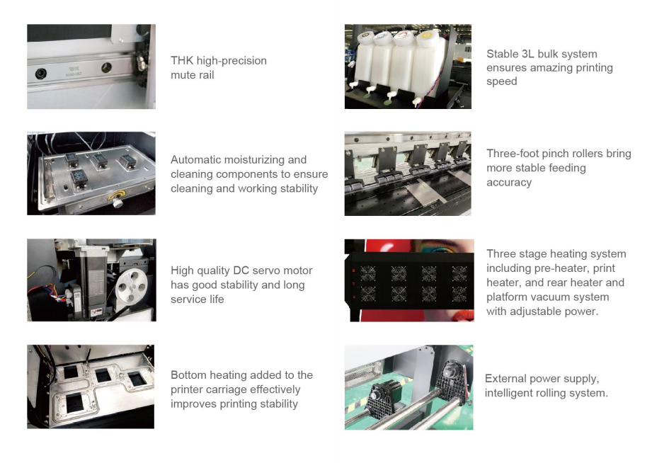 BEJ-3204S (128") Eco-Solvent Printer With 4PCS Printheads