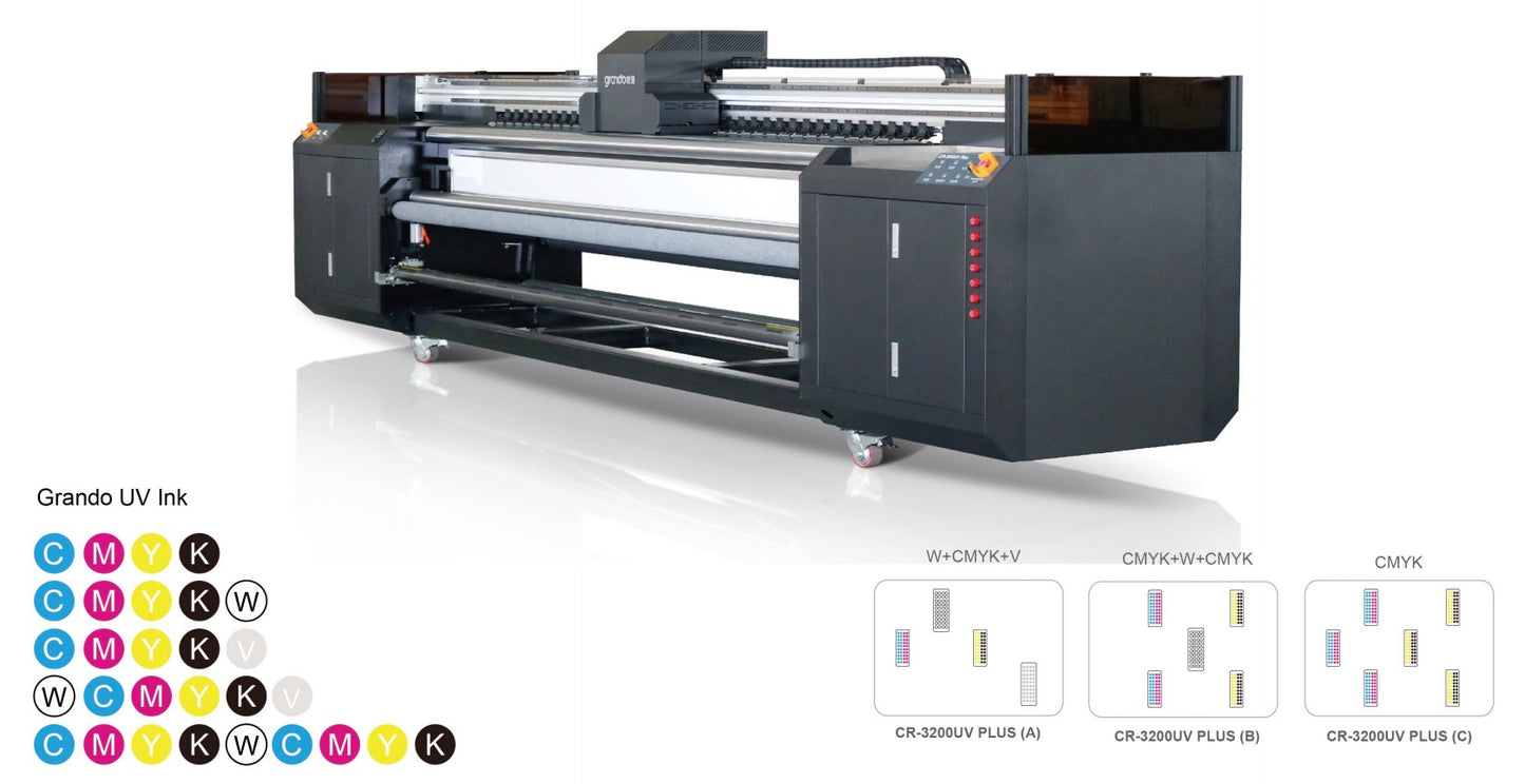 GD-3200UV PLUS (128") UV RTR Printer