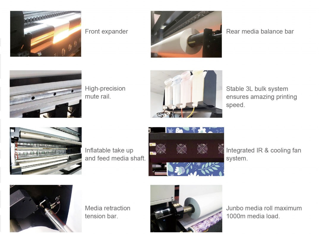 BEJ-1803TX (72") Dye-Sub Printer