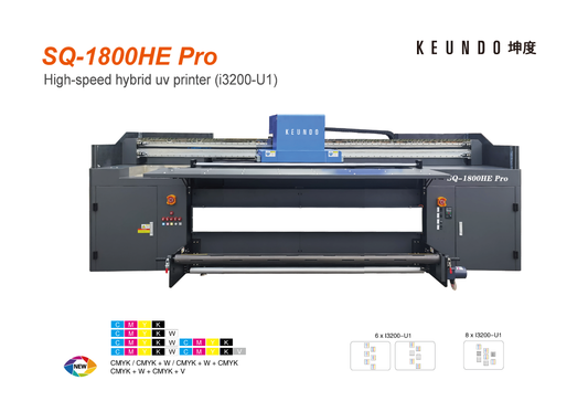 SQ 1800H Pro UV Hybrid Printer (72"/98"/128")