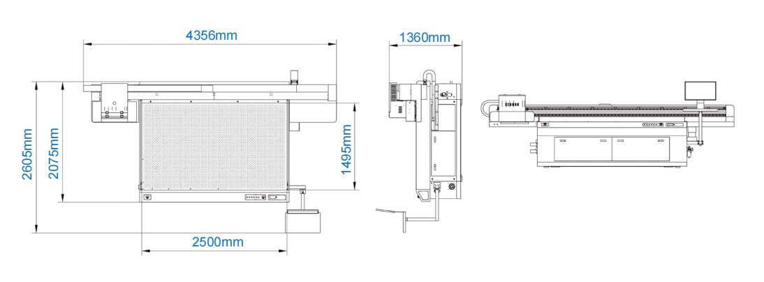 M2513 / M2030 UV Flatbed Printer (4*8ft/5*10ft)